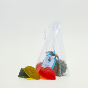 Pack de 3 mini jabones de tocador en bolsita